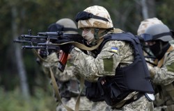 На Украине начались международные военные учения